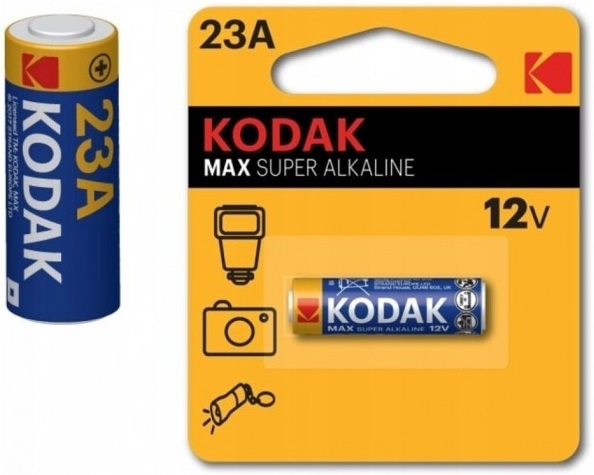 Pilha Alcalina Max 12V LR23 - KODAK