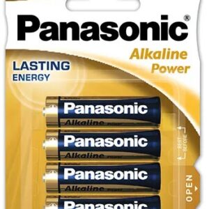 Blister 4x Pilhas Alcalinas AA LR06 - PANASONIC