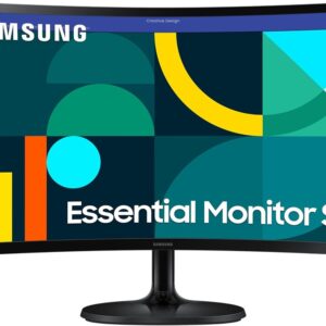 Monitor Curvo 24 S36GD Full HD LCD (Preto) - SAMSUNG