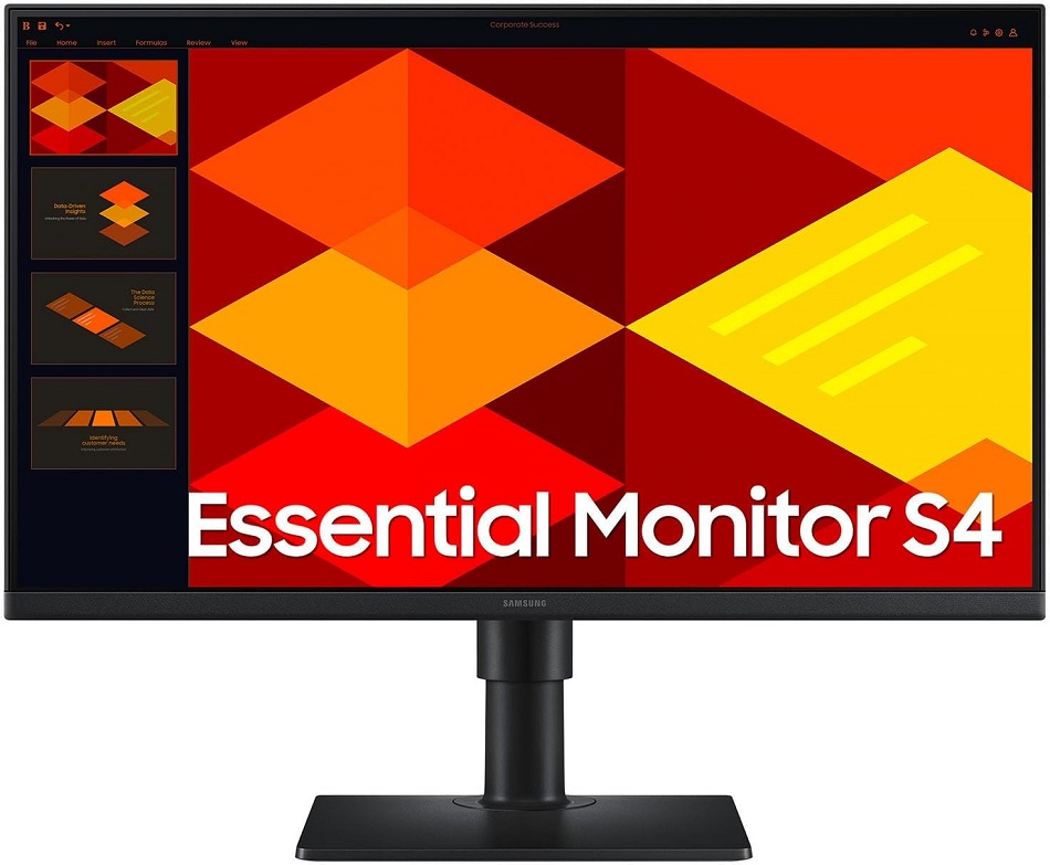 Monitor Essential S4 IPS 27 S40GD Full HD (Preto) - SAMSUNG