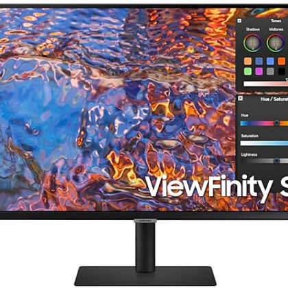 Monitor ViewFinity S8 LED 32 LS32B800PXPXEN 4K Ultra HD (Preto) - SAMSUNG