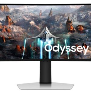 Monitor Curvo Odyssey G9 OLED 49 G93SC DQHD (Prateado) - SAMSUNG