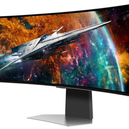 Monitor Curvo Odyssey OLED 49 LS49CG950SUXEN 240Hz (Prateado) - SAMSUNG