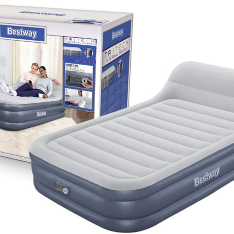 Cama Colch?o Insufl?vel Air Mattress c/ Bomba (226 x 152 x 84 cm) - BESTWAY 67923