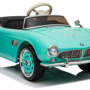 Carro El?trico BMW Retro (Lacado Verde)