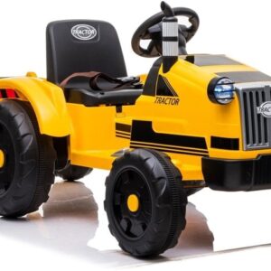 Trator Elétrico c/ Reboque CH9959 (Amarelo)