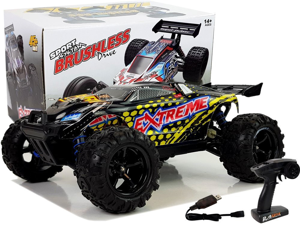 Carro Telecomandado RC ENOZE 9302E Rally 1:18 (Amarelo)