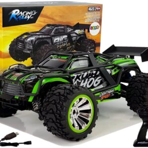 Carro Telecomandado RC Off-Road 2,4G 1:18 4x4 (Verde)