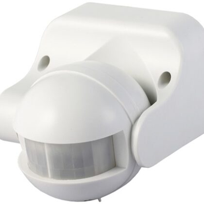 Sensor de Movimento PIR Branco 220V 180º