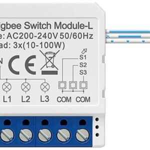 M?dulo de Interruptor Inteligente ZigBee LZWSM16-W3 - AVATTO