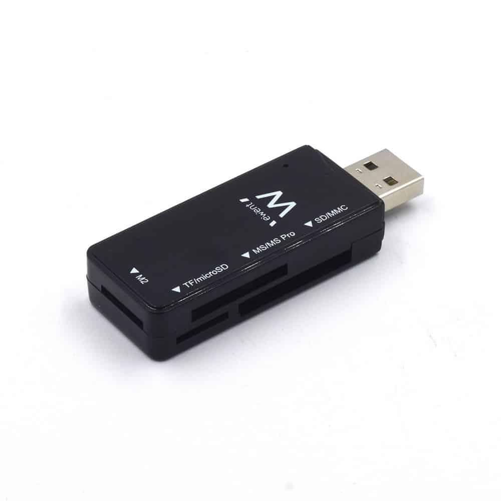 Leitor de cartões Ewent USB 2.0 Multi Card