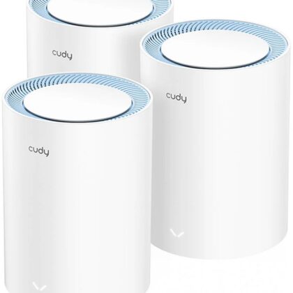 Pack 3x Sistemas M1200 Wi-Fi Mesh Dual Band AC1200 - CUDY