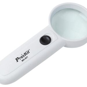 Lupa de M?o 3,5x c/ Ilumina??o (2 LEDs) - Proskit
