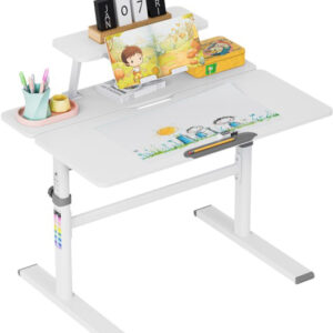 Mesa Infantil Ajustável Study 3.7 90cm (Cinza) - MARK ADLER