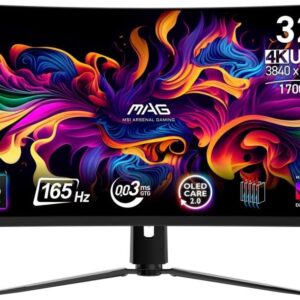 Monitor Gaming 31,5 MAG 321CUP QD-OLED 4K Ultra HD (Preto) - MSI