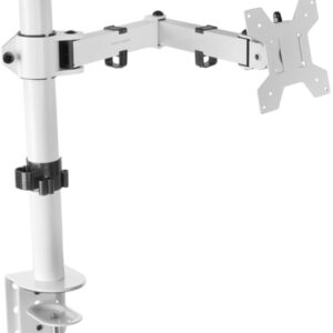 Suporte de Mesa MARM1 p/ Monitores 32 (Branco) - MARS-GAMING