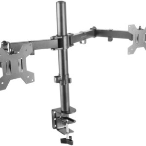 Suporte de Mesa MARM2 p/ 2 Monitores 13~27 (Preto) - MARS-GAMING