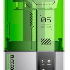 Impressora de Resina 3D Mars 5 6,6 4K Mono LCD (143 x 89 x 150 mm) - ELEGOO
