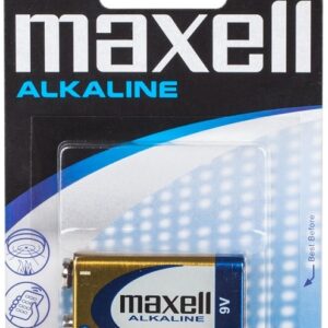 Pilha Alcalina 9V 6LR61 - MAXELL