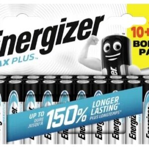 Blister 20x Pilhas Alcalinas Max Plus LR6/AA 1.5V - ENERGIZER