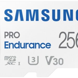 Cart?o de Mem?ria PRO Endurance 256GB MicroSDXC UHS-I Classe 10 - SAMSUNG