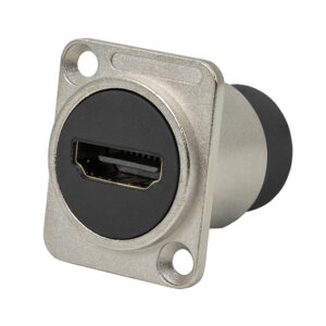 Ficha HDMI 1.4 F?mea - F?mea p/ Painel