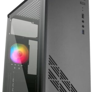 Caixa ATX MC100 RGB Acr?lico (Preto) - MARS GAMING