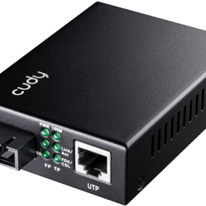 Conversor de Rede de Mídia 100Mbit/s - CUDY