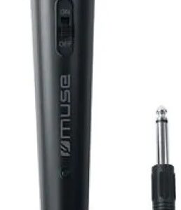 Microfone c/ Fio MC-20 B (Preto) - MUSE