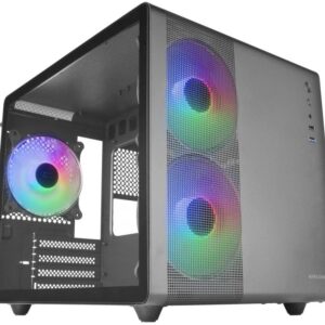Caixa Micro-ATX MC400 Vidro Temperado (Preto) - MARS GAMING
