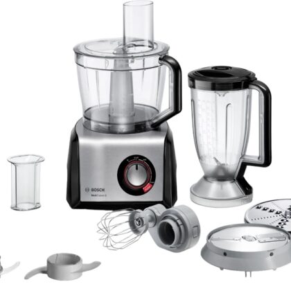 Processador de Alimentos MultiTalent 8 1250W (Preto/Inox) - BOSCH