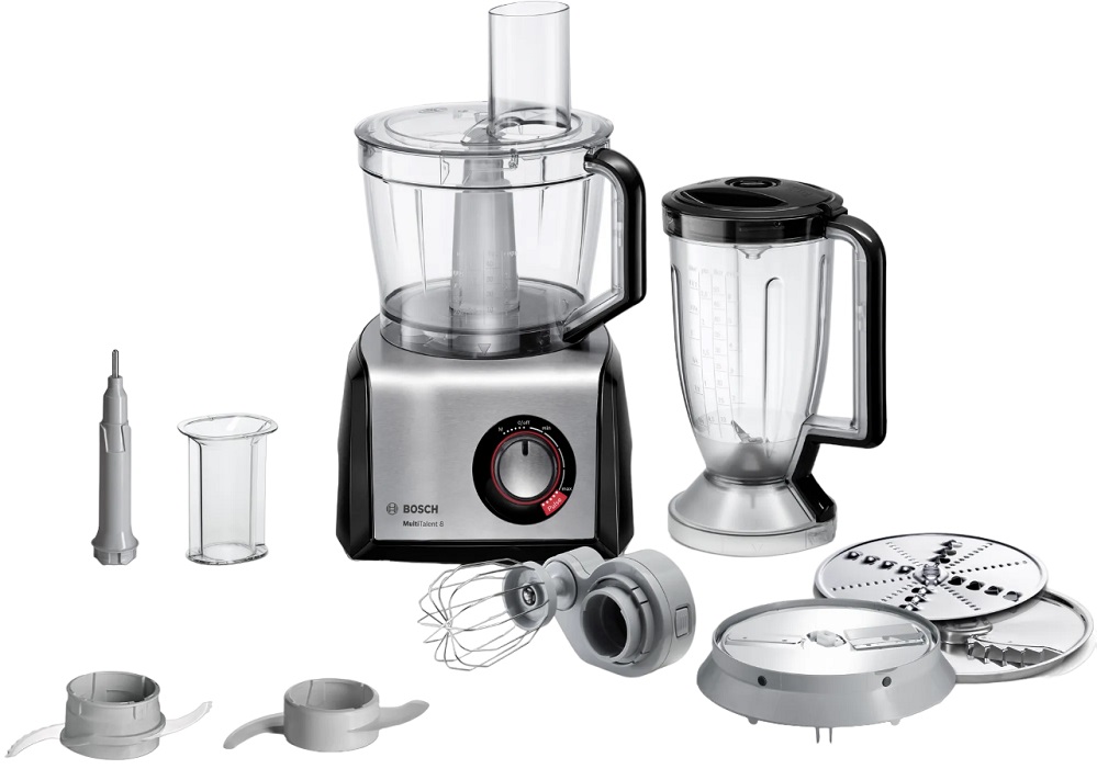 Processador de Alimentos MultiTalent 8 1250W (Preto/Inox) - BOSCH
