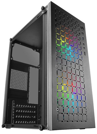 Caixa Micro-ATX MCCORE Vidro Temperado (Preto) - MARS GAMING