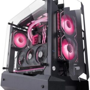 Caixa ATX MC-EDGE RGB Vidro Temperado (Preto) - MARS GAMING