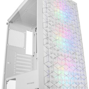 Caixa ATX MC-MAG Vidro Temperado (Branco) - MARS-GAMING