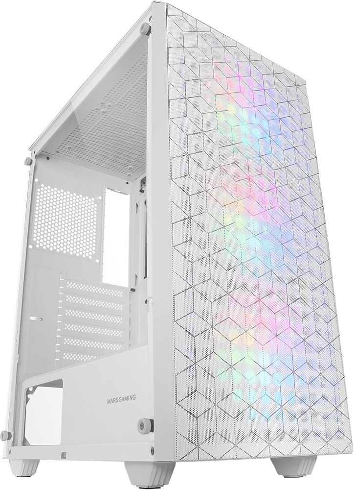 Caixa ATX MC-MAG Vidro Temperado (Branco) - MARS-GAMING