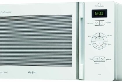 Microondas ChefPlus 25L 800W c/ Grill (Branco) - WHIRLPOOL