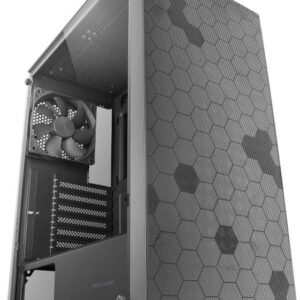 Caixa ATX MC-Q3 Vidro Temperado (Preto) - MARS GAMING
