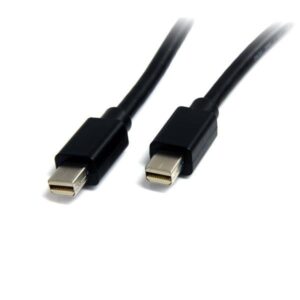 Cabo Mini DisplayPort Macho-Macho Preto (2 mts) - STARTECH
