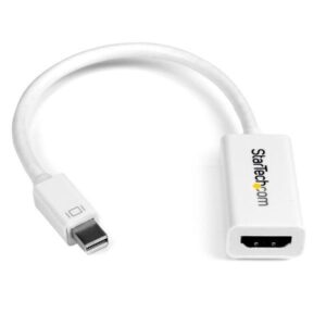 Adaptador de V?deo MDP2HD4KSW Mini DisplayPort Macho - HDMI F?mea (15 cm) Branco - STARTECH