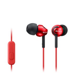 Auriculares EX110AP c/ Fios (Vermelho) - SONY