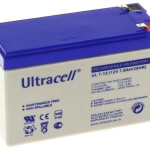 Bateria Chumbo 12V 7Ah (151 x 65 x 95 mm) - Ultracell