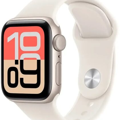Apple Watch SE 3 GPS 40mm Alumínio Luz das Estrelas c/ Bracelete Desportiva Luz das Estrelas M/L