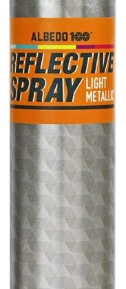 Spray de Sinalização Reflector Industrial Permanente Cinza p/ Objectos (200ml) - ALBEDO100