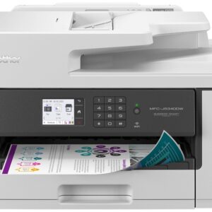 Impressora Multifunções Jato de Tinta MFC-J5340DWE Wi-Fi (Branco) - BROTHER