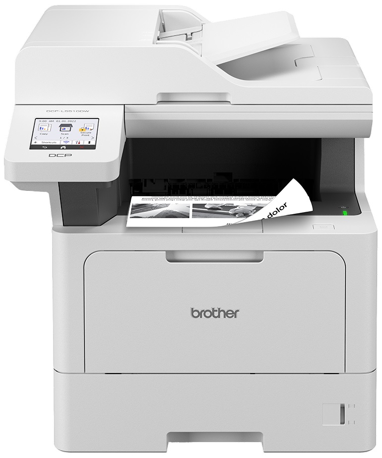 Impressora Multifunções Laser Monocromática MFC-L5710DN (Branco) - BROTHER