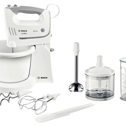 Batedeira c/ Taça 450W MFQ36490 (Branco) - BOSCH