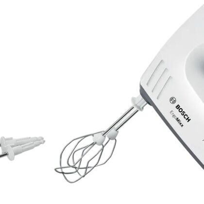 Batedeira Manual ErgoMixx MFQ37400 750W (Cinzento/Branco) - BOSCH