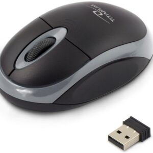 Rato Óptico s/ Fios 1000 DPI USB (Preto/Cinza) - ESPERANZA