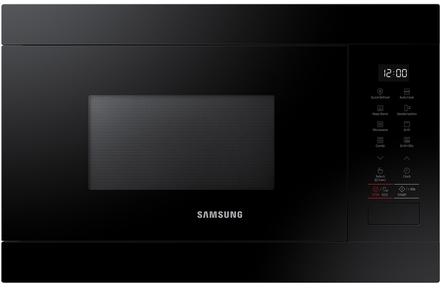 Microondas Encastre MG22M8254AK 22L 1300W + Grill (Preto) - SAMSUNG